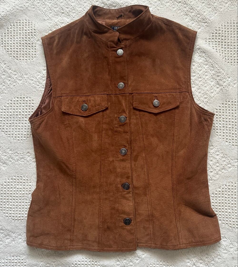 Vintage Harold's Leather Women's Western Vest